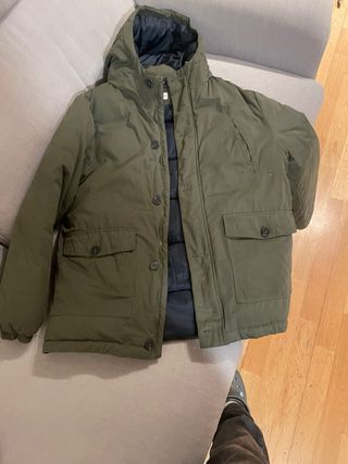 Abrigo verde niño