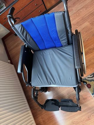 Silla de ruedas.