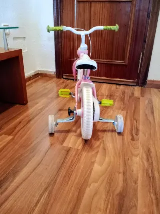 Bicicleta infantil rosa 2-5 años