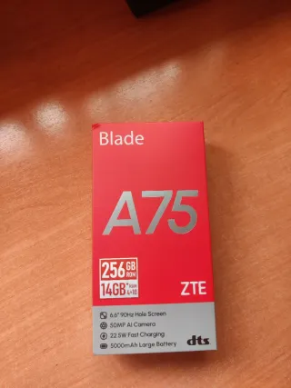 ZTE Blade A75 256GB Negro