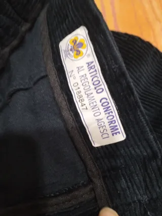 Gonna pantalone scout 8 anni