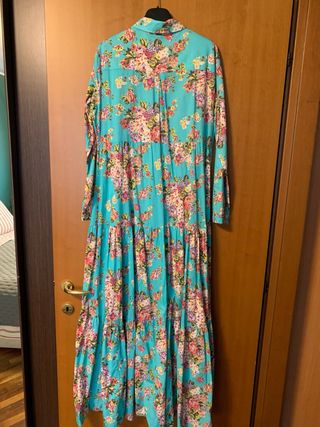 Aniye By Chemisier Floreale Turchese