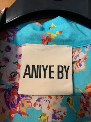 Aniye By Chemisier Floreale Turchese