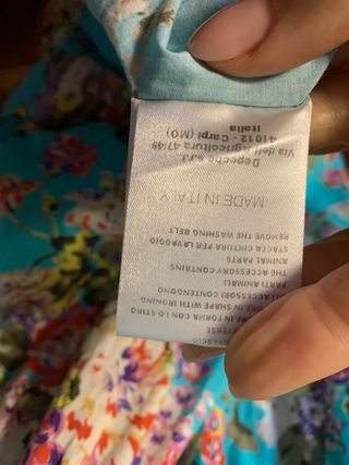 Aniye By Chemisier Floreale Turchese