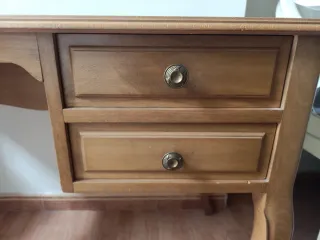 Mesa escritorio vintage madera