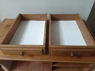 Mesa escritorio vintage madera