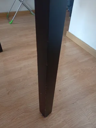 Mesa de comedor extensible de madera