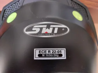 Casco Moto SWT Talla M Negro nuevo