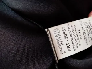 Traje de chaqueta de mujer negro XL