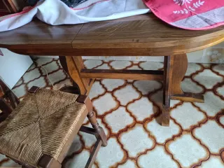 Mesa y Sillas Cocina Madera