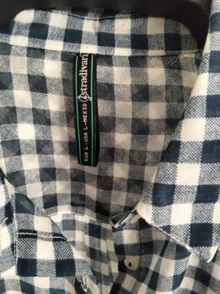 Camisa cuadros Stradivarius