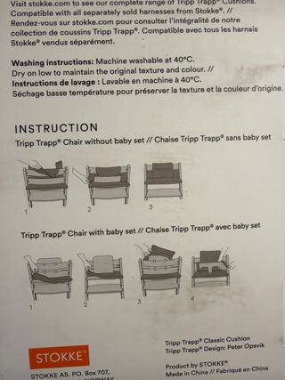 Cojín Stokke Tripp Trapp Classic Cushion