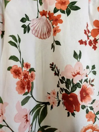 Vestido floral romântico estilo boho XS | 16€