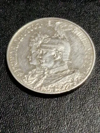 Moneda 2 Marcos 1901 Berlín