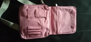 Bandolera Adolfo Domínguez Rosa y Plata