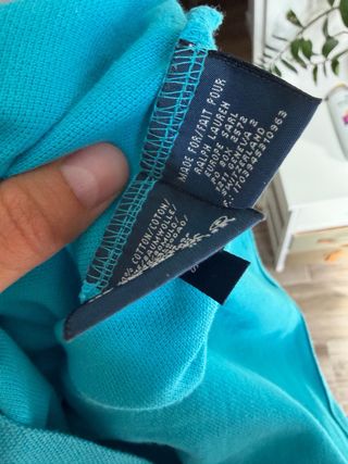 Polo Ralph Lauren Mujer Turquesa Talla S