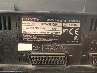 Reproductor VHS Sony SLV-SE80 Smart Engine