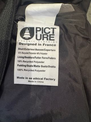 Conjunto Esquí Picture Organic 14Y