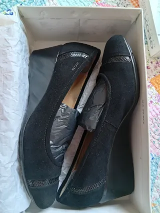 Zapatos Geox D NEW TAYLOR A Negro Talla 41