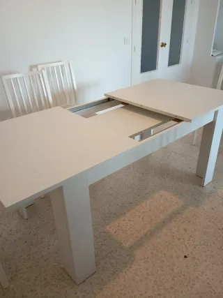 Mesa comedor extensible 6 personas