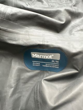 Chubasquero Marmot gore tex Hombre Talla M Azul