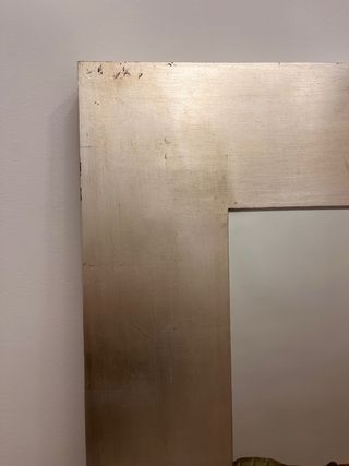 Espejo decorativo plata envejecida