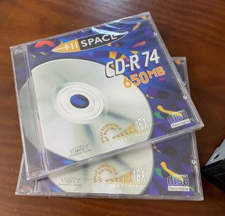 Grabadora CD/DVD HP + 2 CDs vírgenes