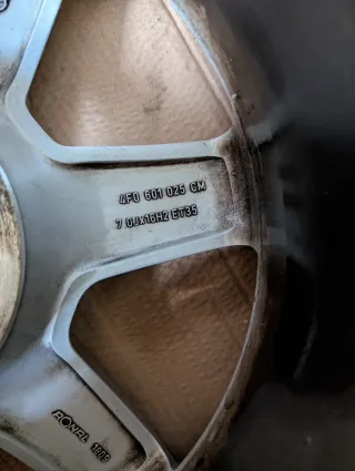 llantas de Audi A6 originales Ref: 4F0 601 025 CM