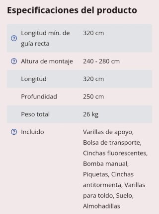 Avance Hinchable Obelink 320 Easy Air 2