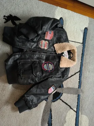 Giacca similpelle Original Marines 4/5 anni