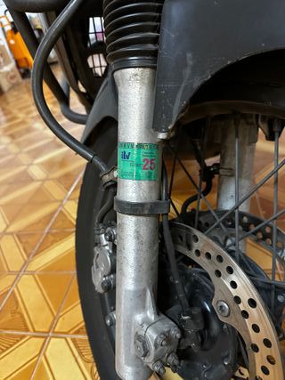 Honda Transalp 600 Negra