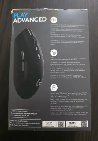 Ratón inalámbrico Logitech negro