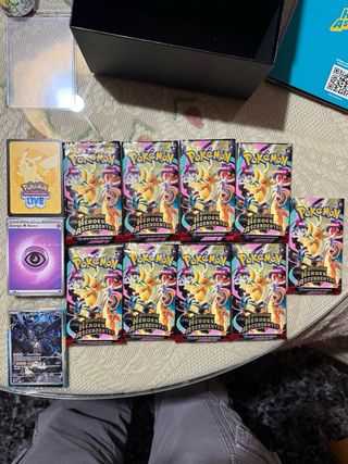 ETB Héroes Ascendentes ESP Pokemon TCG ABIERTA