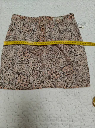 Minifalda estampada floral