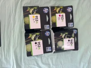 Cartuchos de tinta HP 940XL, 953XL, 88