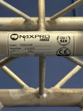 Truss FD24 Estructura Escenarios 4x30cm