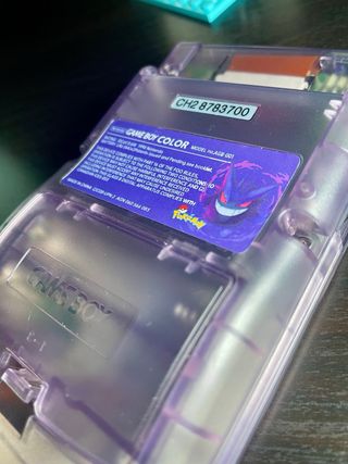Nintendo Game Boy Color Pokemon Gengar