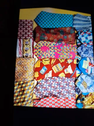 24 cravatte vintage miste