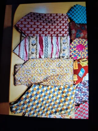24 cravatte vintage miste