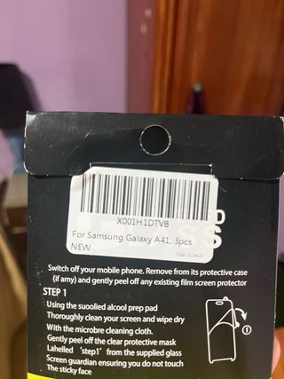 Cristal Templado NEW'C 9H HD Anti-Huellas