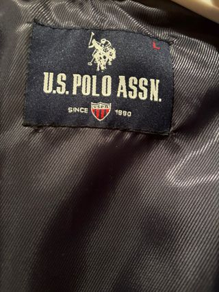 Chaqueta acolchada negra hombre