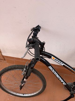 Bicicleta MTB Boomerang Spirit Negra
