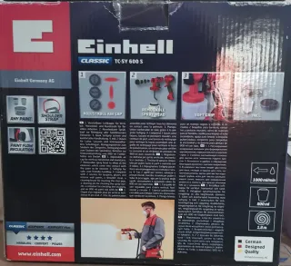 Einhell TC-SY 600 S Sistema Pulverización Pintura