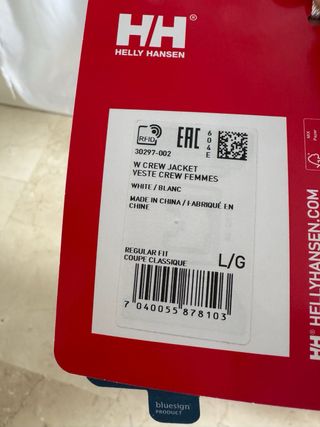 Chaqueta Helly Hansen Blanca Unisex