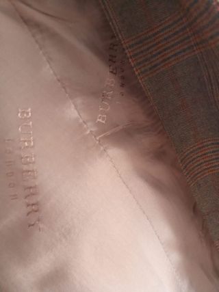 Americana Burberry London lana virgen