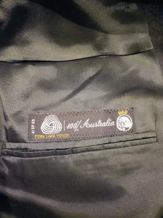 Traje Emidio Tucci Lana Gris Talla 62