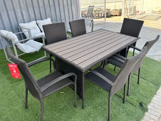 Conjunto Mesa y Sillas Terraza