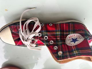 Converse All Star Vintage Tartan ottimo stato