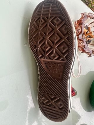 Converse All Star Vintage Tartan ottimo stato