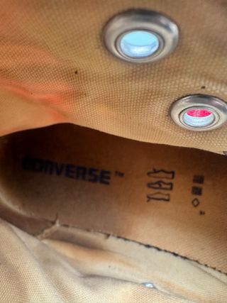 Converse All Star Vintage Tartan ottimo stato